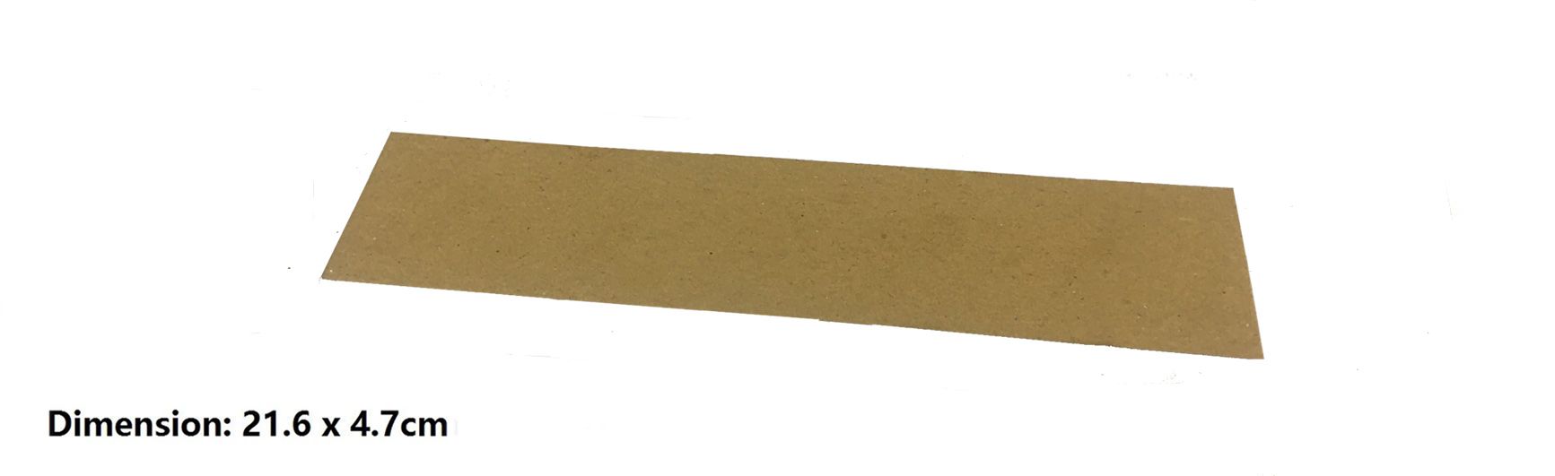 Blank Paper Card (21.6 x 4.7cm)